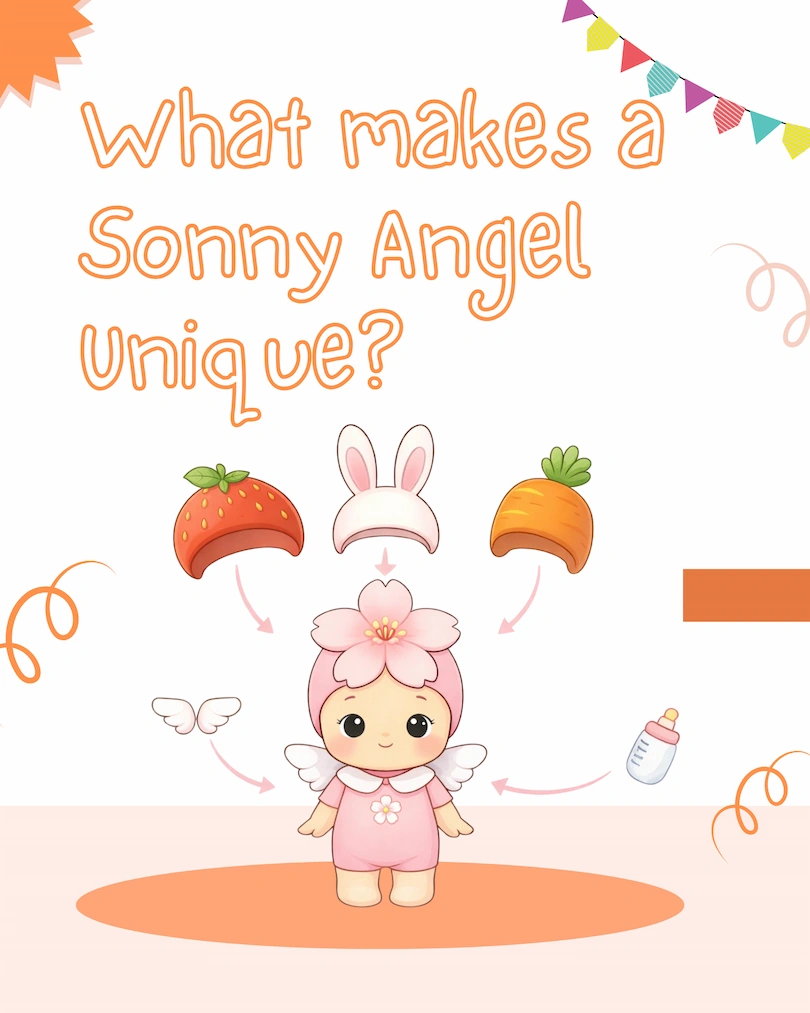 what makes sonny angel drawing unique