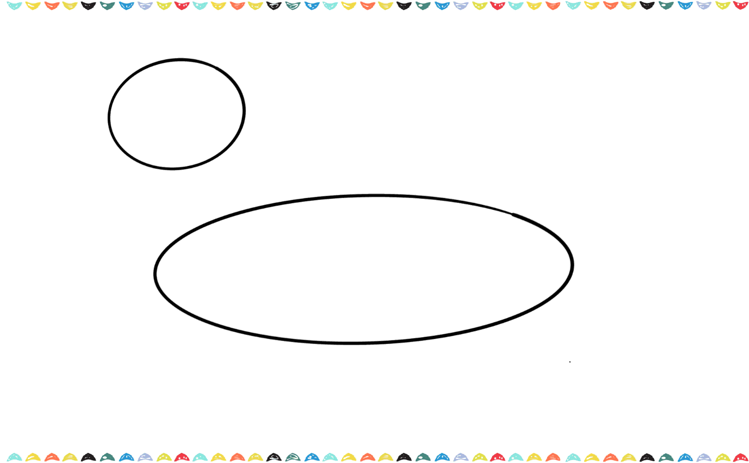 Sketch a long body for the cartoon dog sketch step 2