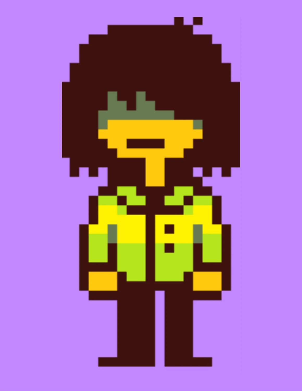 how to draw kris from deltarune