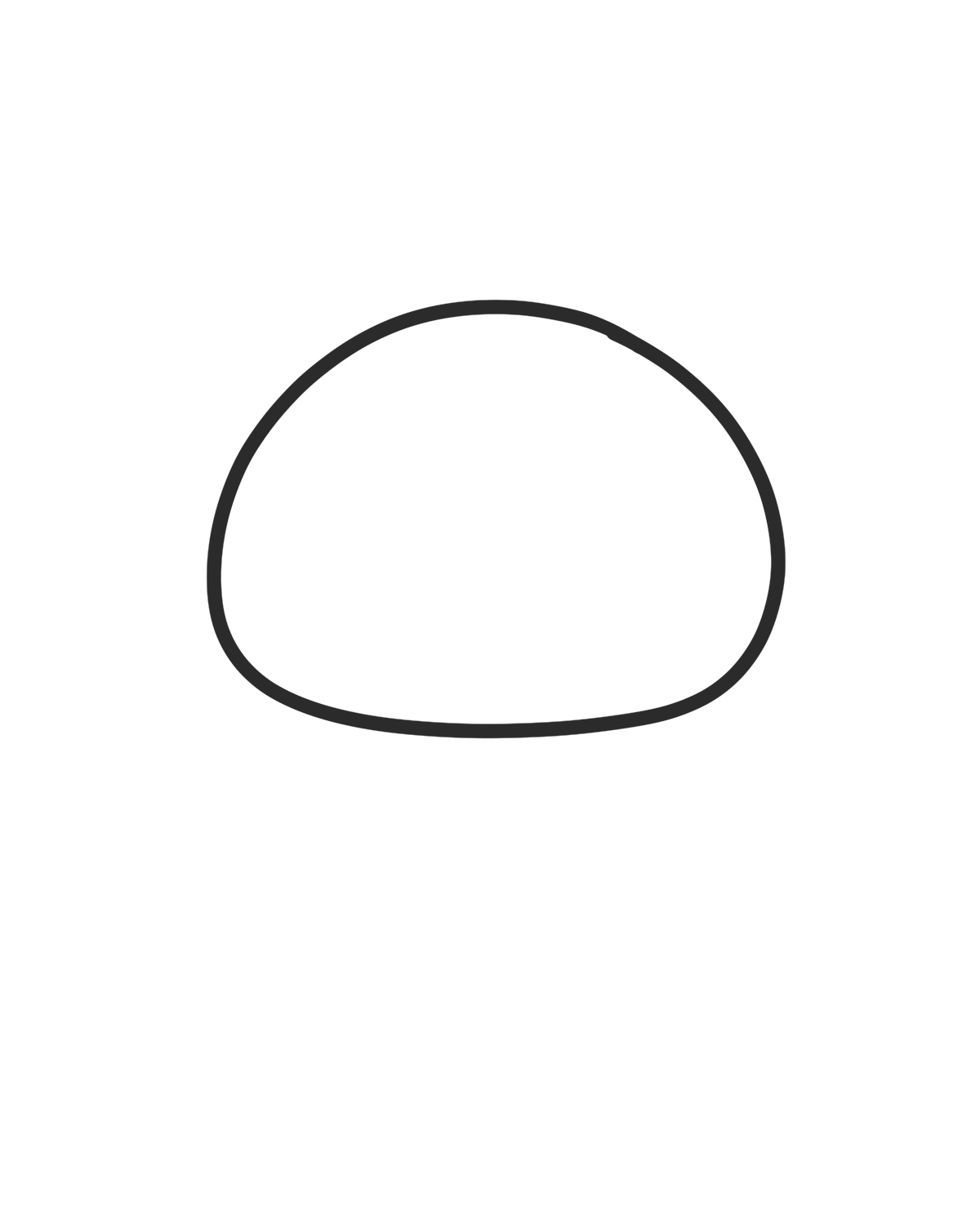 easy stitch doodle step 1 draw a circle for the head